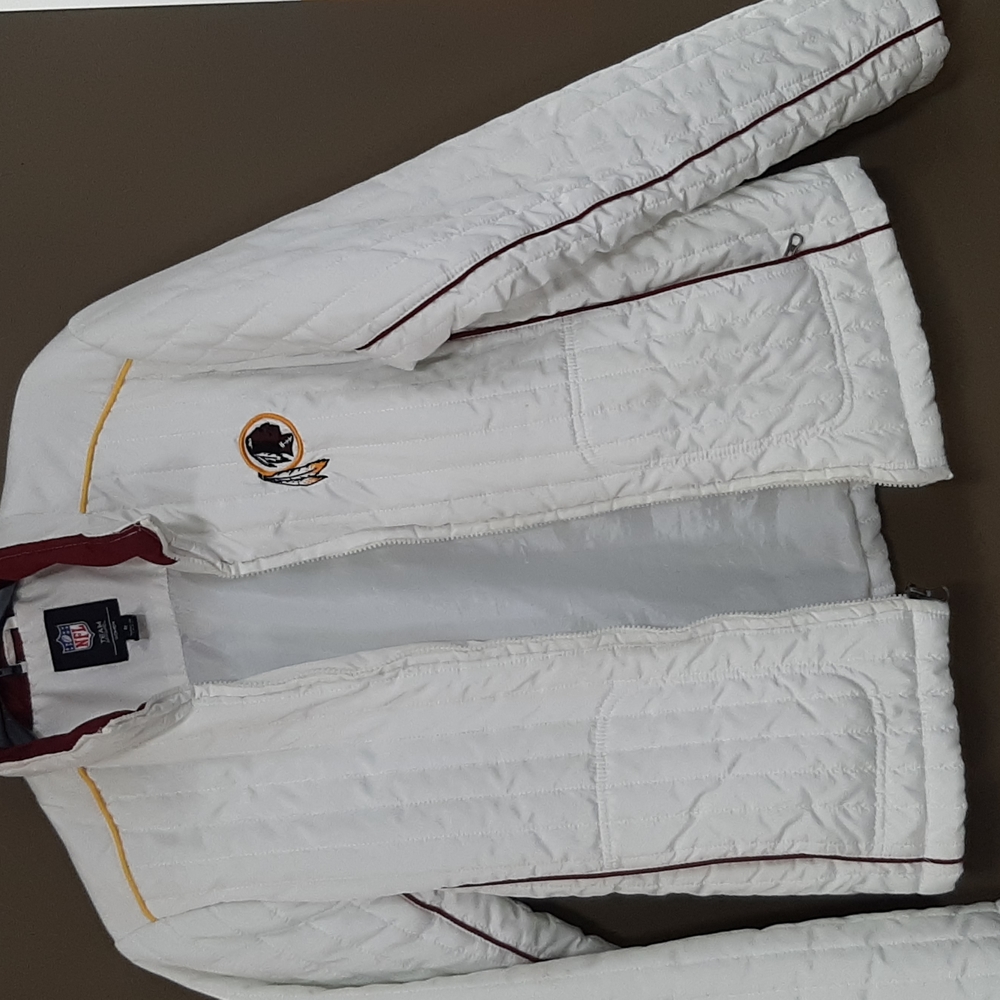 Lightweight puffy lined Redskins jacket